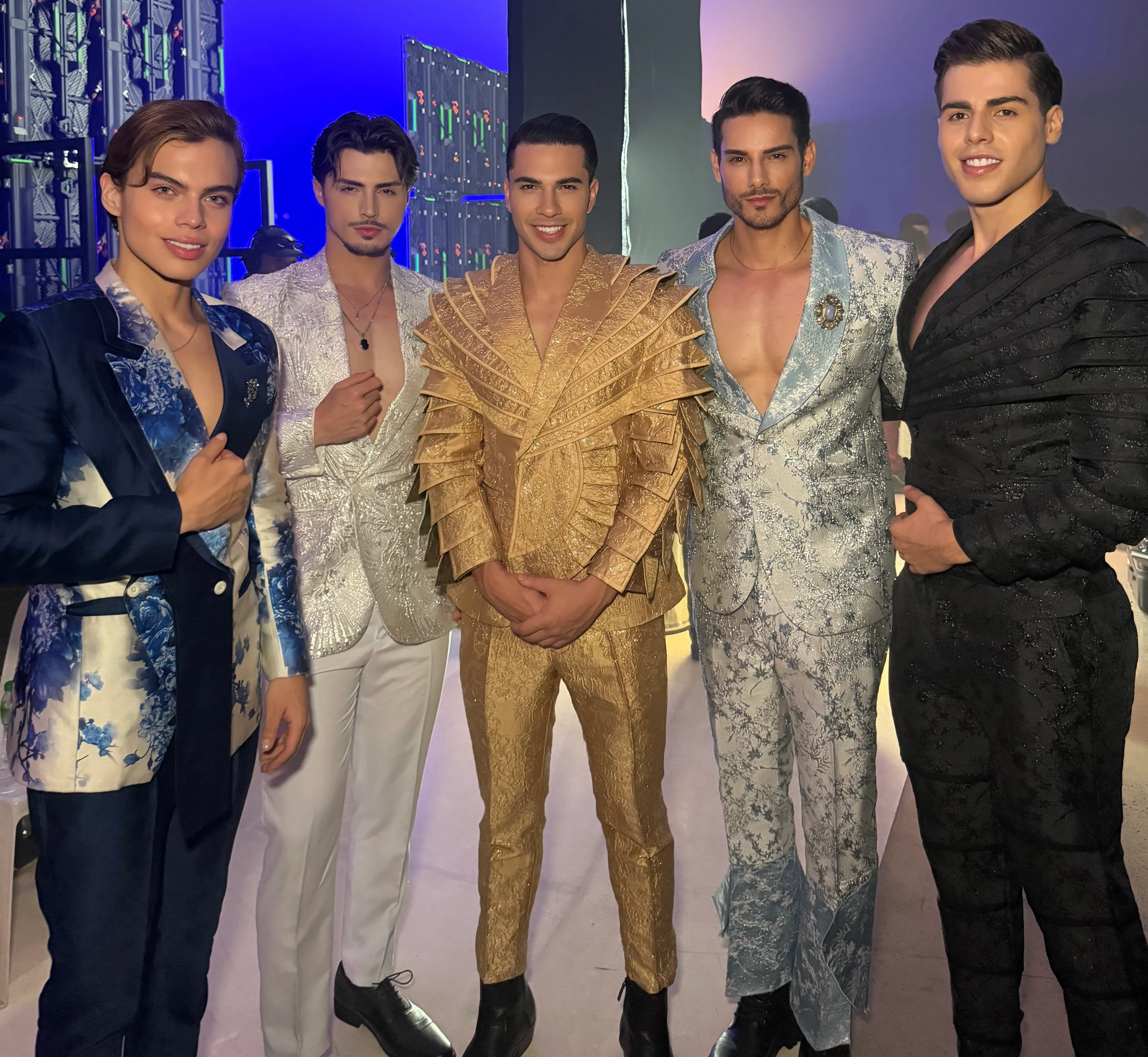 Models wearing Ismaeili Couture
