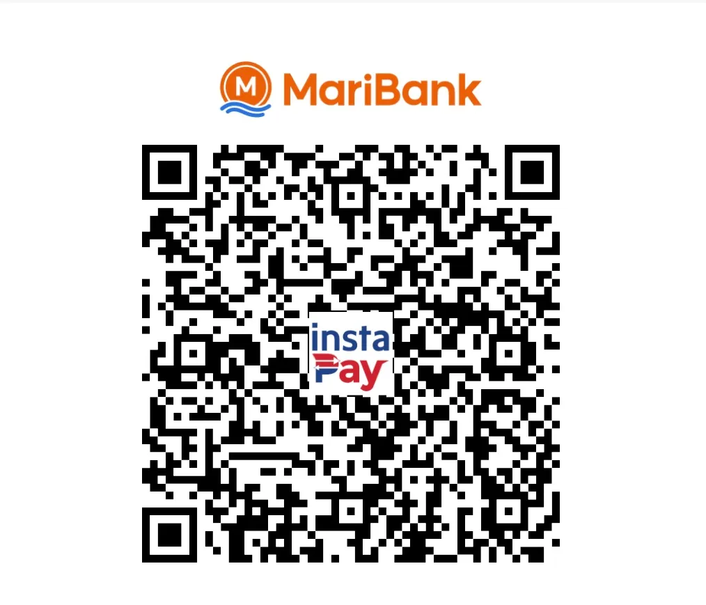 MariBank QR code for the ₱2,000 home service deposit